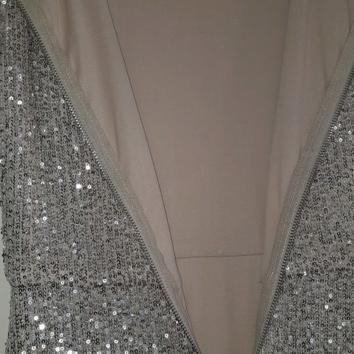 Lynne shiny dress with sequins like new, size 40