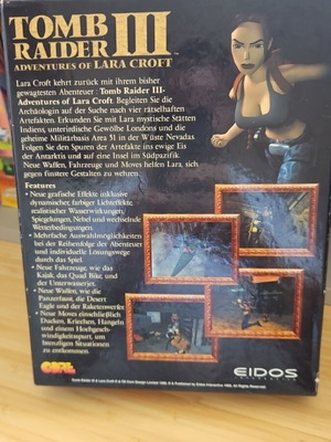 Tomb Raider 3 για PC γερμανικό σε άριστη κατάσταση