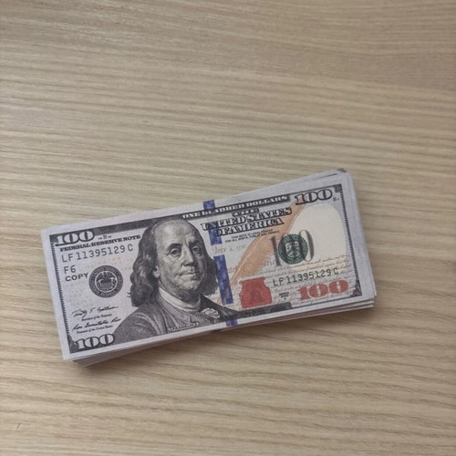 Prop money pack of 50 pieces