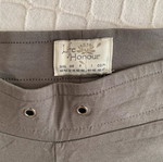 Bermuda shorts L/XL, grey green, below knee