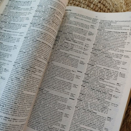English dictionary used in good condition