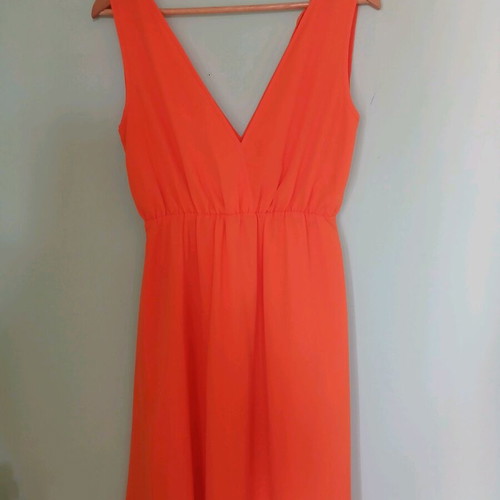 Lavand dress new, summer style, size M, orange