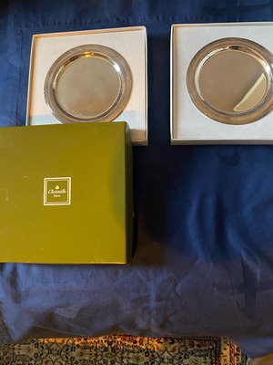 Christofle две чинии като нови