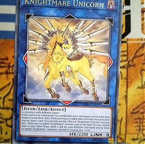 Knightmare Unicorn (Rare, Yugioh)