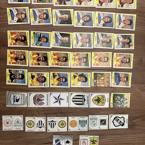Αυτοκόλλητα Panini 98 ποδοσφαίρου σαν καινούργια, πακέτο 175 τεμάχια