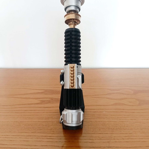 Star Wars Obi Wan Kenobi lightsaber 3D printed, new, 25cm with stand