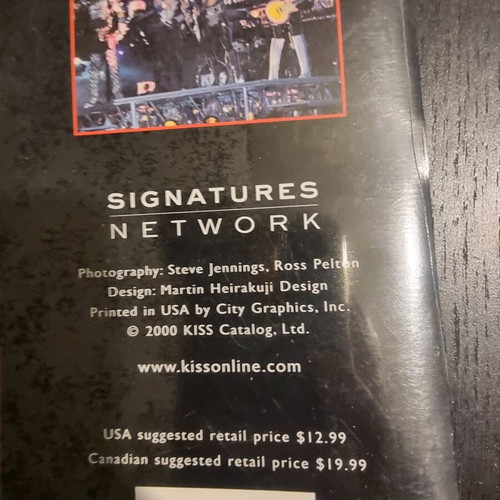 KISS calendar 2001 new, official