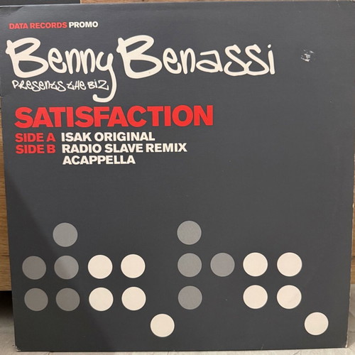 Benny Benassi Presents The Biz Satisfaction βινύλιο μεταχειρισμένο