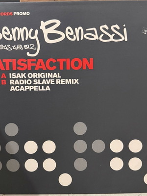 Benny Benassi Presents The Biz Satisfaction βινύλιο μεταχειρισμένο