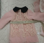 Doll coat used, very high quality