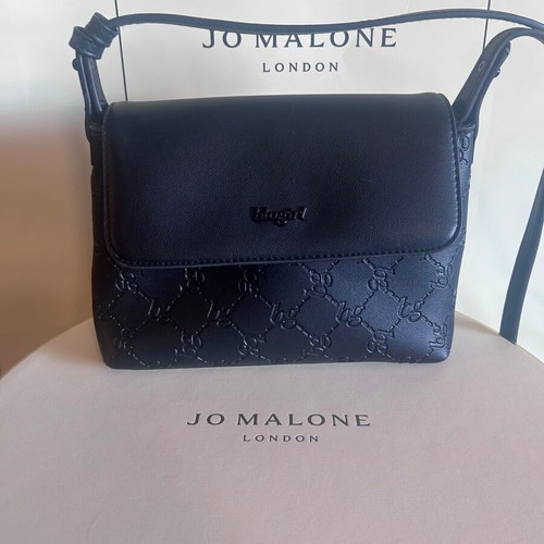 Blugirl Blumarine Y2K black monogram shoulder bag like new