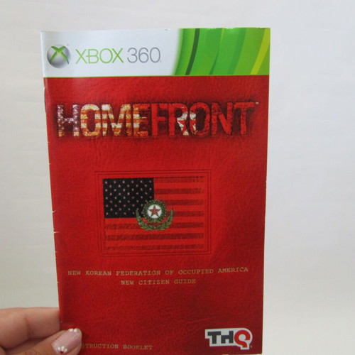 Xbox 360 HomeFront used with manual, plays perfectly