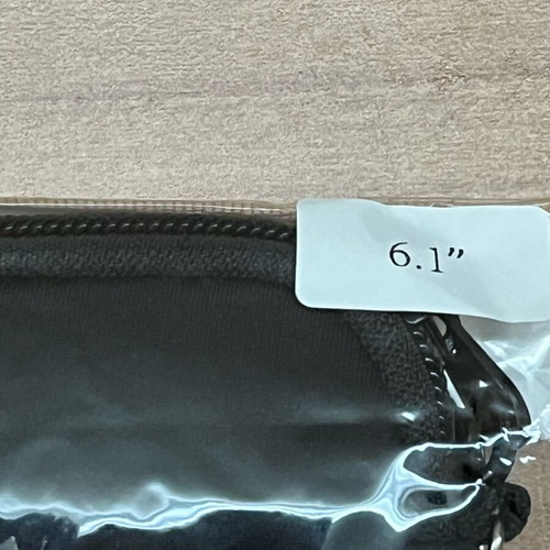 Storage and organization case new, black 6.1 inches