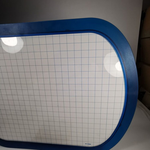 80s Magnetic Teaching Board with Grid 46x61 cm like new