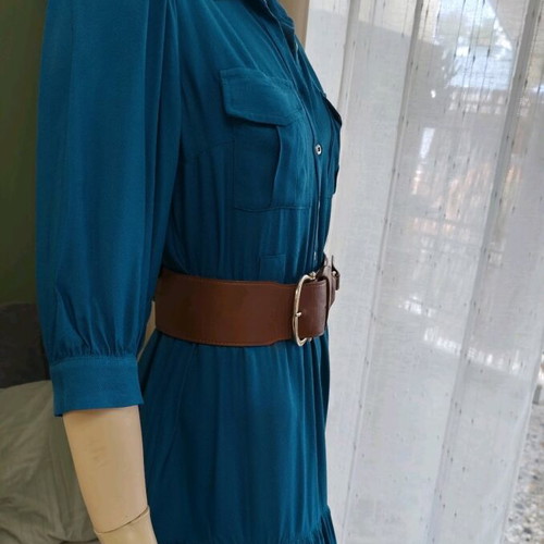 Enzzo petrol dress size medium like new