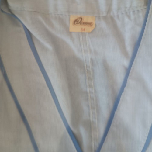 Vintage pajamas size 54 blue cotton new in box from 1960