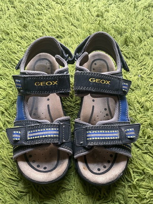 Geox sandals used, size 36, gray and blue
