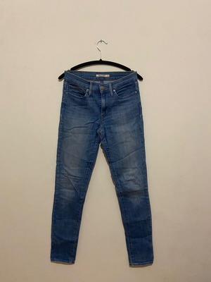 Levi’s Slimming Skinny Jeans μεταχειρισμένα, νούμερο 27, μπλε