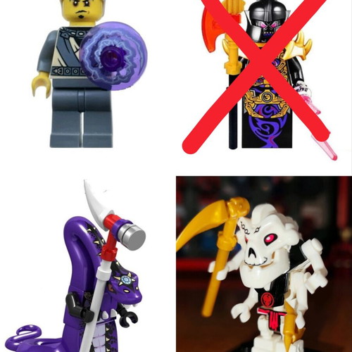 Lepin Ninjago minifigures bundle, set of 10