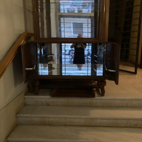 Antique display cabinet used in good condition