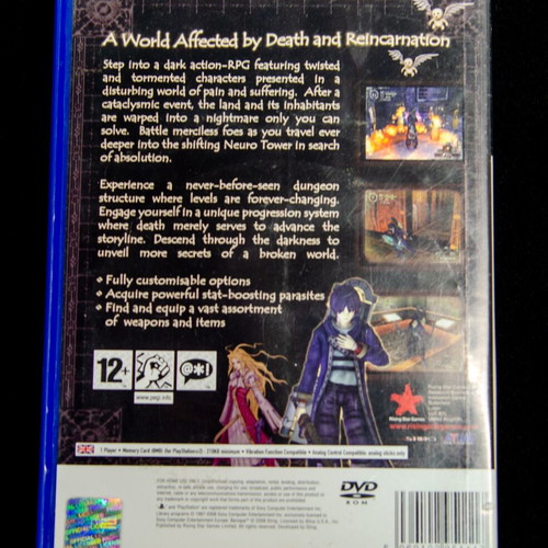 Baroque PlayStation 2 game like new, original disc and case