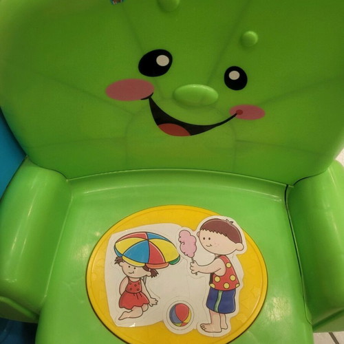 Fisher Price educational chair that speaks Greek, slightly used