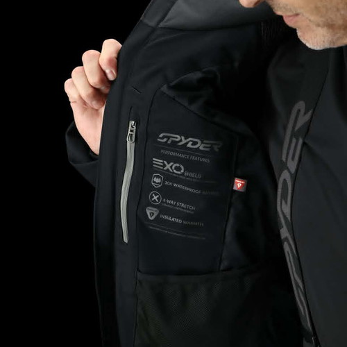 Spyder Leader Jacket ski snowboard black size L new