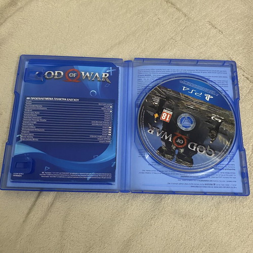 God of War Day One Edition PS4 game used, with manual
