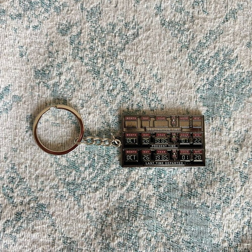 Back to the Future keychain new
