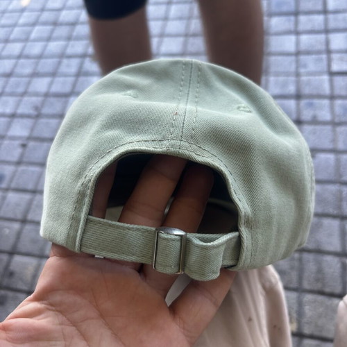 Moncler baseball hat, turquoise, one size