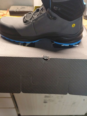 Safety Jogger electrician safety shoes new, size 45, black and blue