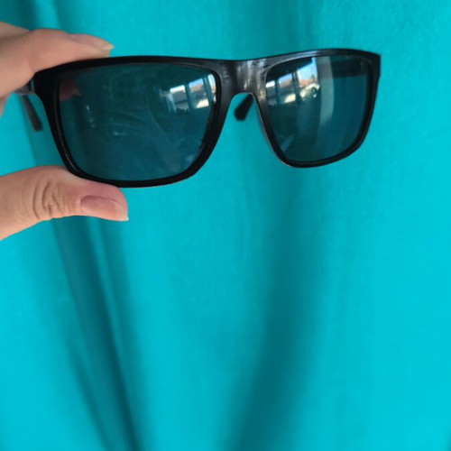 Emporio Armani glasses frame, black and grey