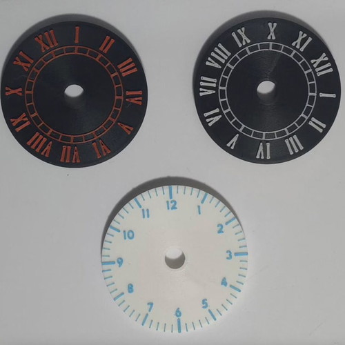 Clock with piston and connecting rod new, analog table clock
