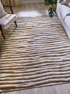IKEA BANKKONTOR handmade rug 100% wool like new
