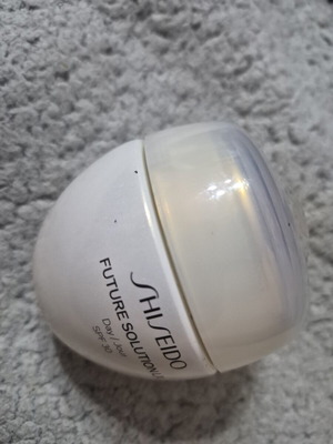 Shiseido Future Solution LX empty bottle used