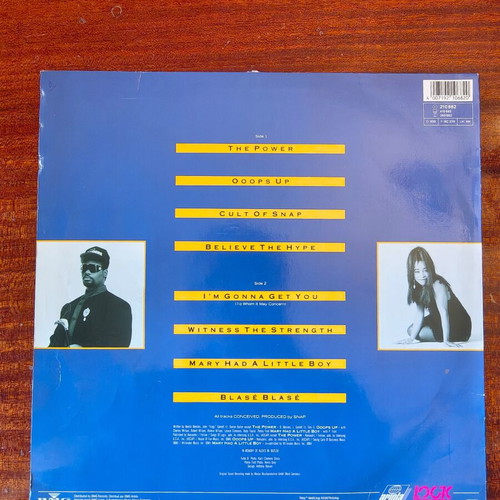 Vinyl records used, 3-pack 90s Eurodance and reggae vibes