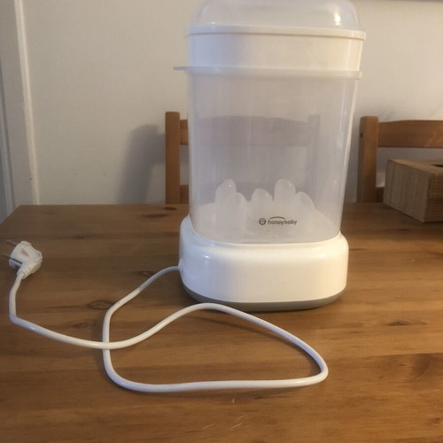 Honey Baby bottle sterilizer, like new, barely used