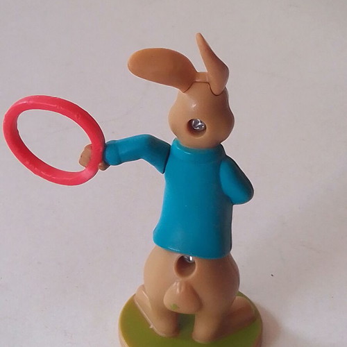 Peter Rabbit Light Maze figure used, McDonald's 2018