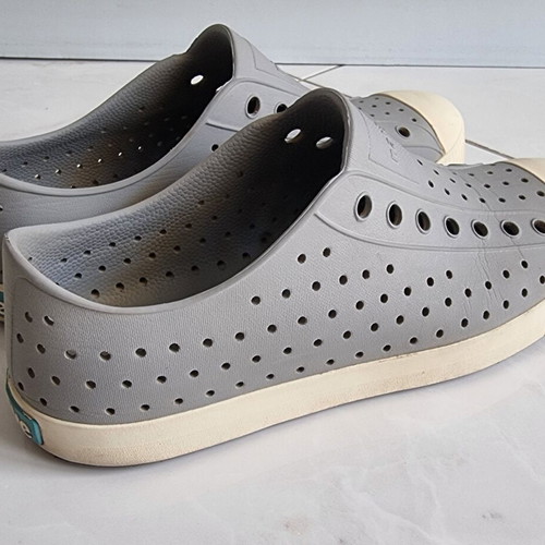 Native Shoes water shoes used, gray, size 44.5-45