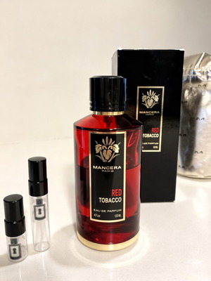 Mancera Red Tobacco EDP 2ml made to order, authentic fragrance