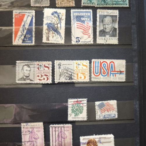 USA Air Mail and Thematic Stamp Lot 1930s–1990s like new
