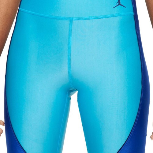 Jordan blue short leggings, size S
