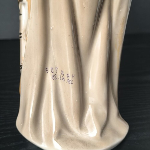 Russian porcelain bottle figurine of Bohdan Khmelnytsky like new