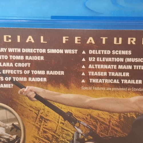 Lara Croft Tomb Raider Uncut Edition Blu-ray