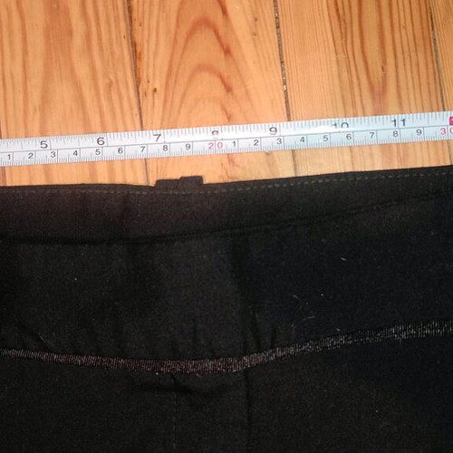 Zara Basic Y2K Low Rise Tailored Bermuda Shorts used, black, size M