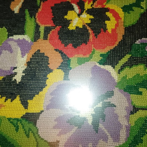 Handmade painting "Flowers of the Field". Made in 1962. Price negotiable.