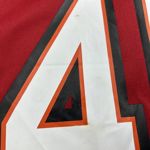 Nike On Field NFL Tampa Bay Buccaneers Devin White #45 jersey used, women's S, red