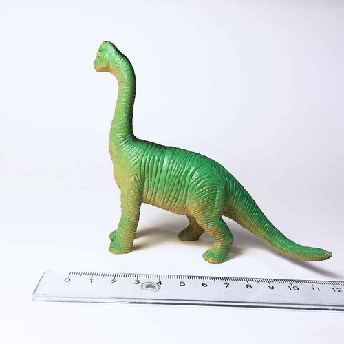 Plastic dinosaur figure used