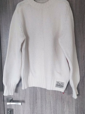 Dolce & Gabbana sweater used, white, size M