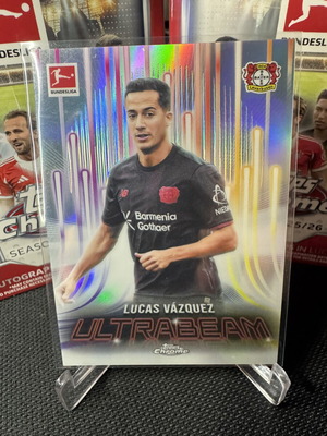 Topps Bundesliga Lucas Vasquez Ultrabeam карта като нова